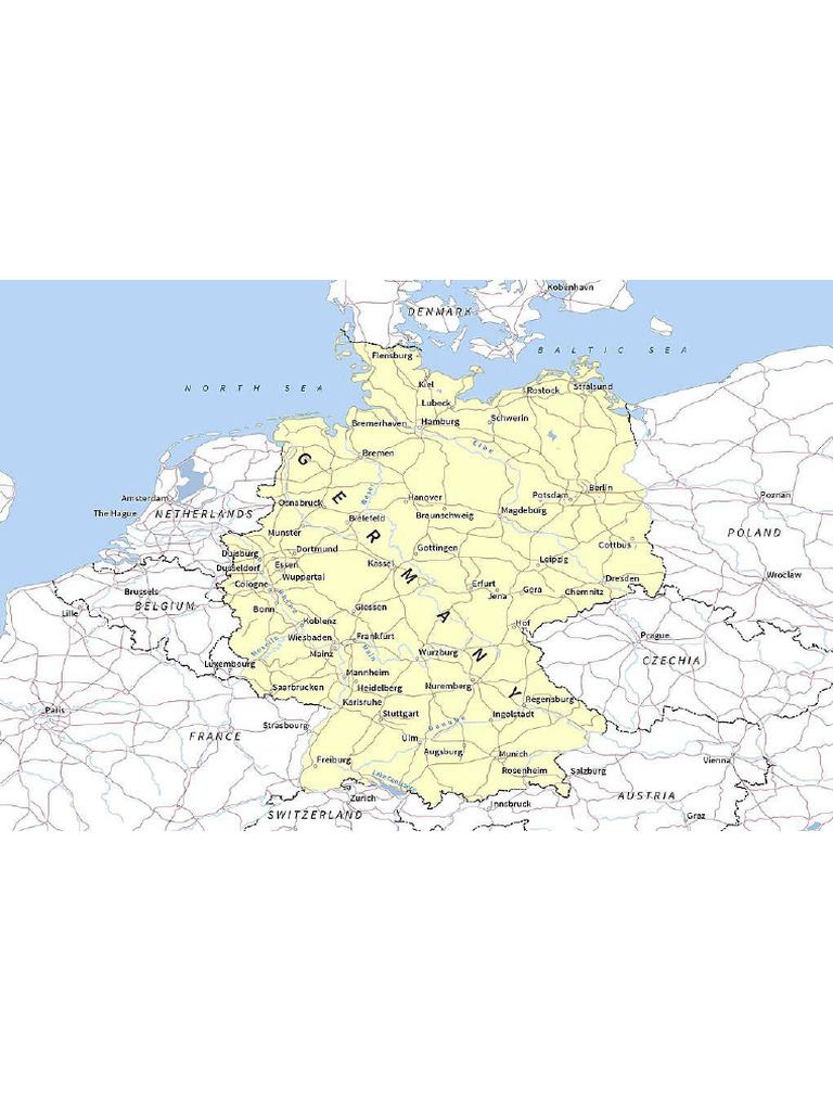 Map of Germany | PDF