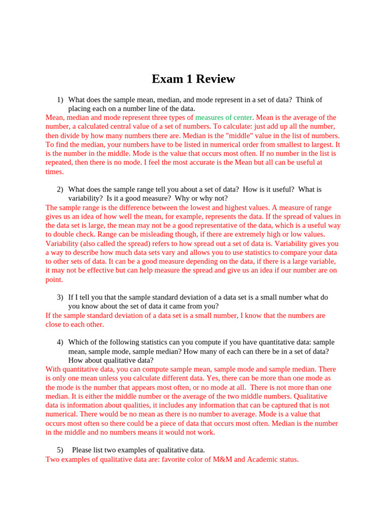 Data Analysis Concepts and Examples | PDF | Mode (Statistics) | Mean
