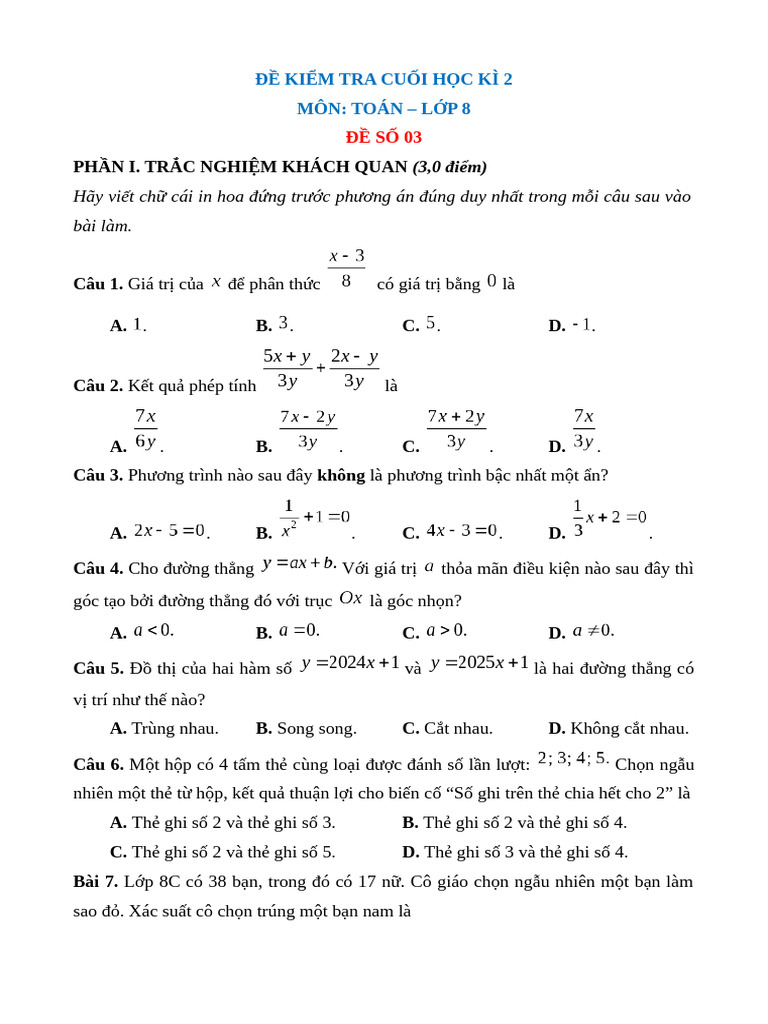 De 3 | PDF