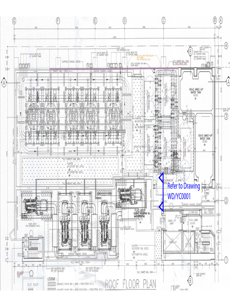 Roof Waterproofing Detail Drawing | PDF