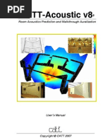CATT-Acoustic v9.1 With TUCT v2 Introduction Manual | PDF | Rendering ...