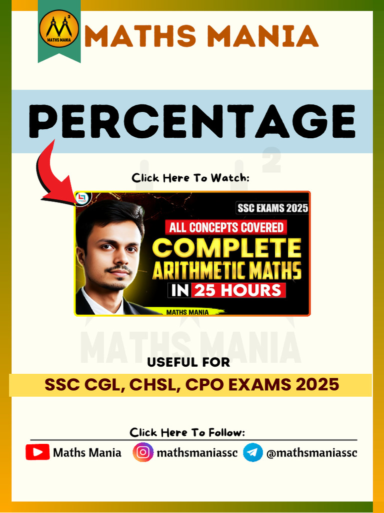 Percentage Digital Notes | PDF