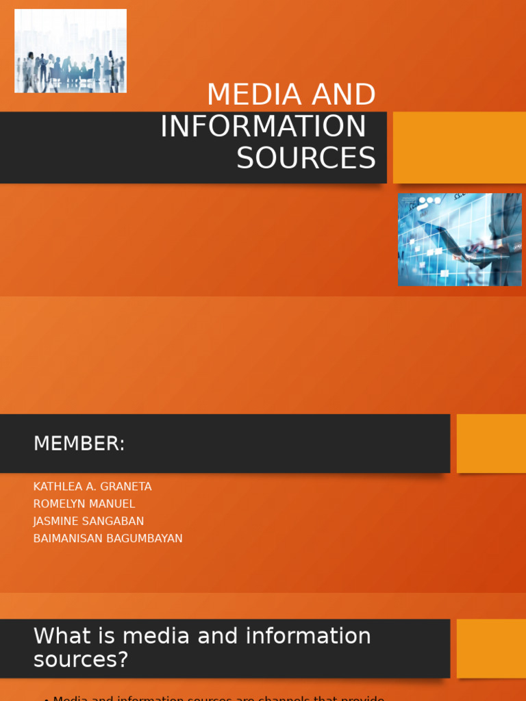 Understanding Media and Information Sources | PDF | Libraries | Information