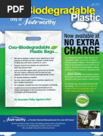 Download Oxo-Biodegradable Plastic Bags Flyer by Noteworthy SN8943939 doc pdf
