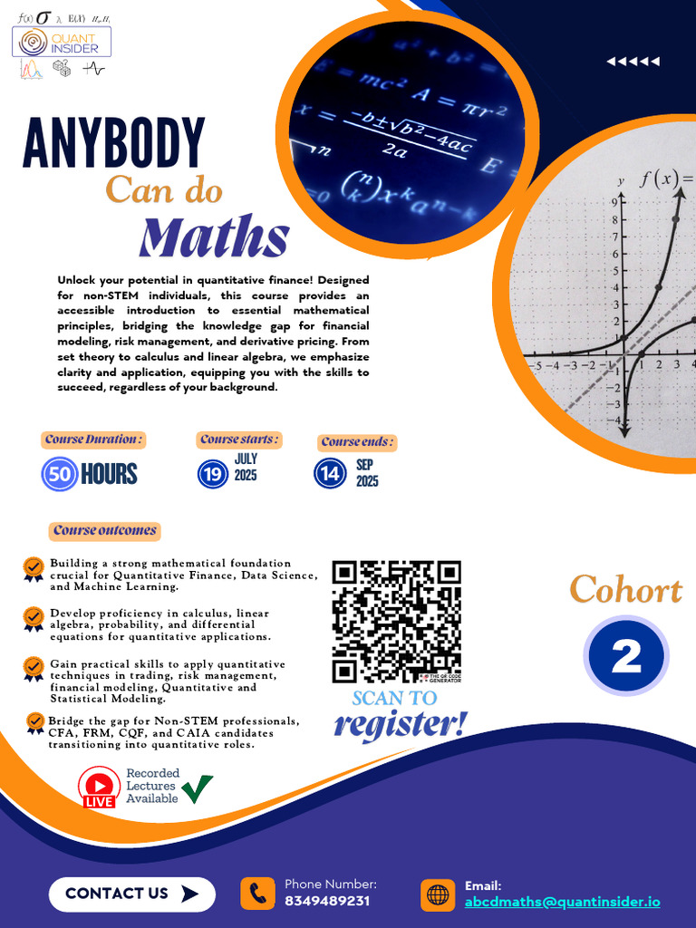 Essential Math for Quant Finance Course | PDF | Probability ...