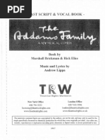 Addams Family Audition Monologues | PDF | Poetry