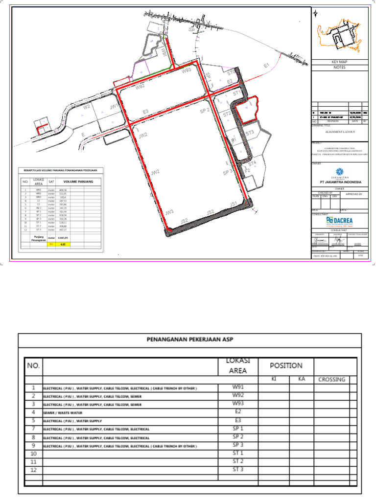 Layout Dan Area Penanganan ASP To Mas Kris | PDF