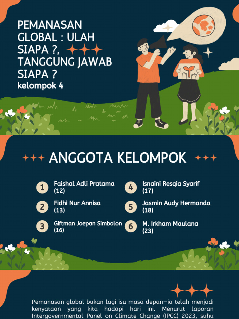 Pemanasan Global Ulah Siapa, Tanggung Jawab Siapa - 20250728 - 145159 ...
