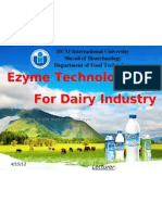 Enzyme Technology in Dairy