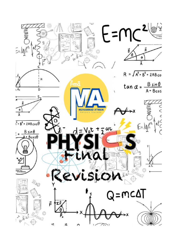 Important Physics Equations Overview | PDF | Gases | Waves