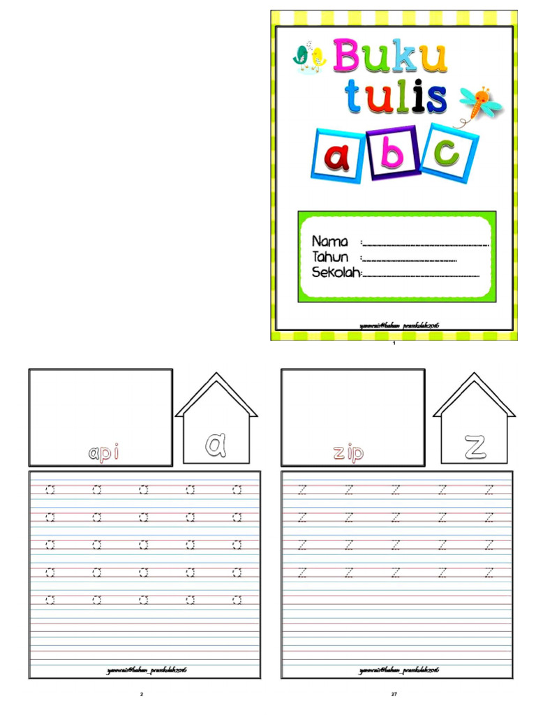 Buku Tulis ABC Book | PDF