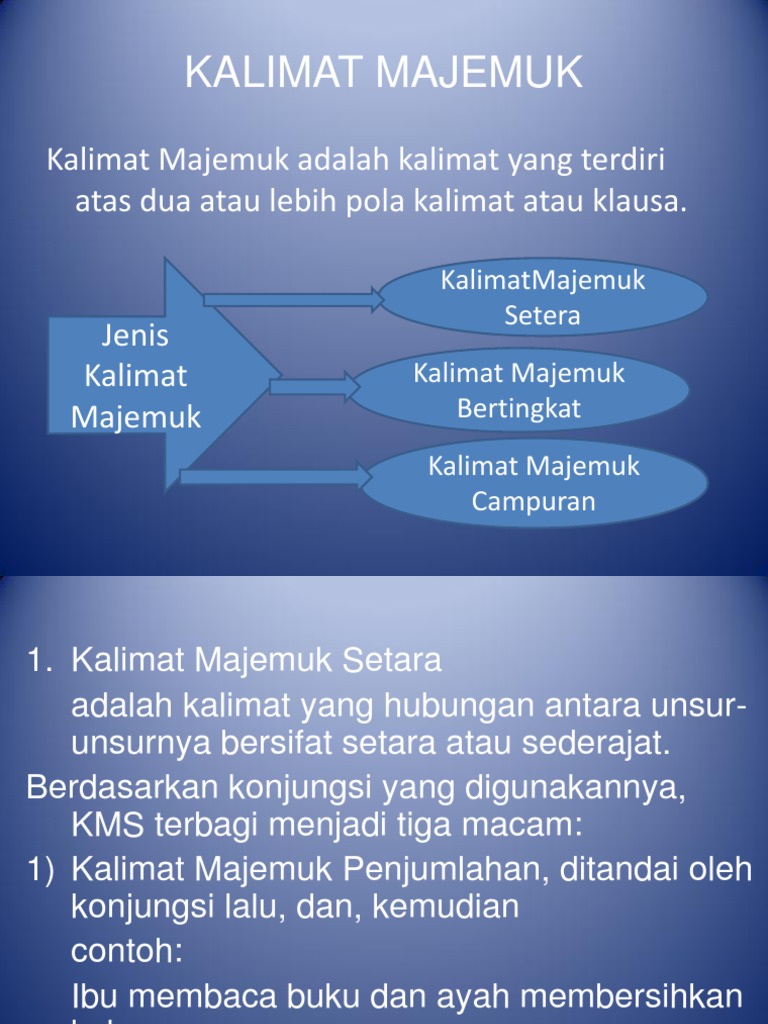 Kalimat Majemuk Pdf