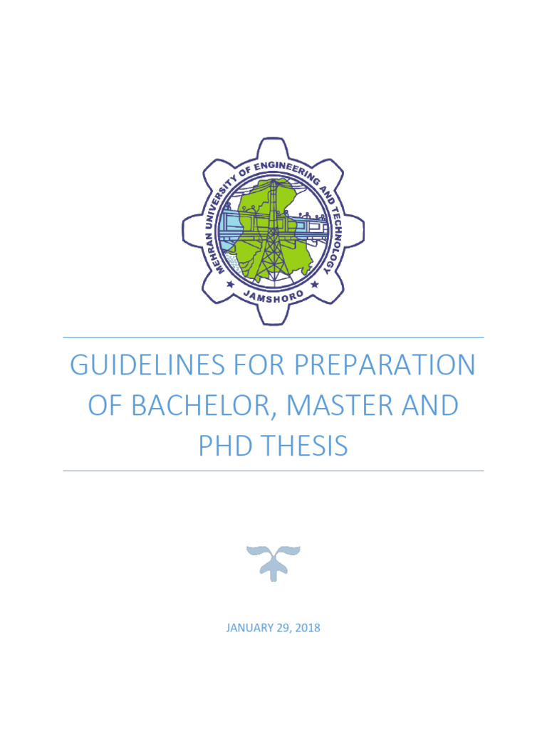 Electrical Thesis Guidelines | PDF | Thesis | Doctor Of Philosophy