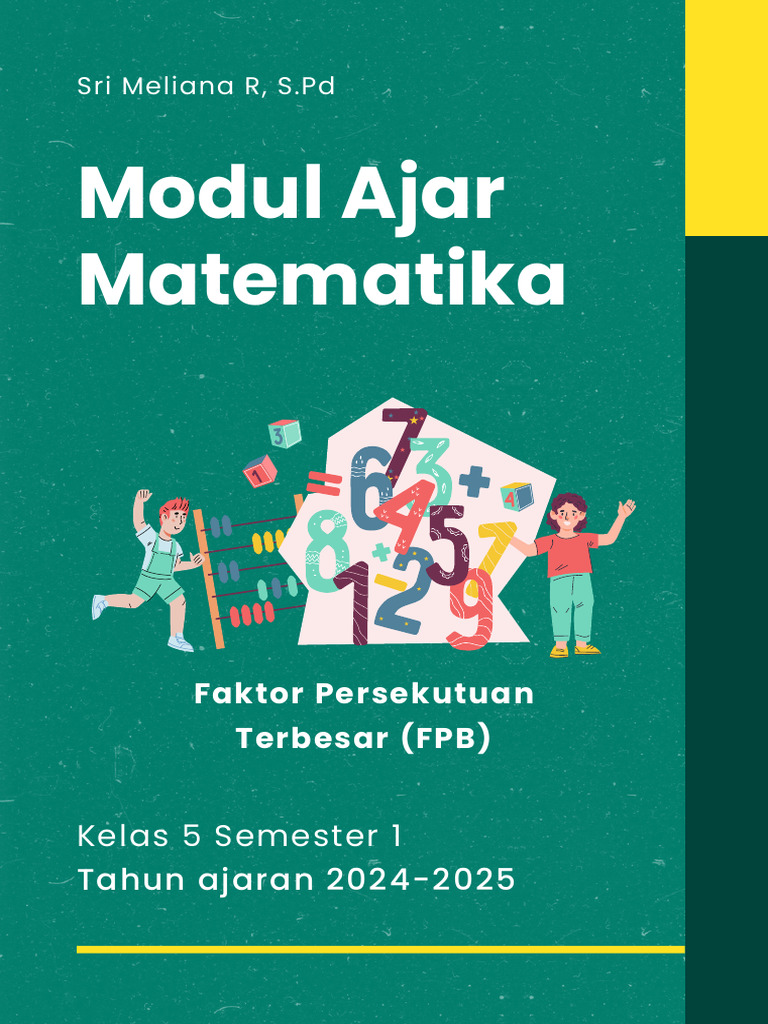 Modul Ajar FPB Kelas 5 Kurikulum Merdeka | PDF