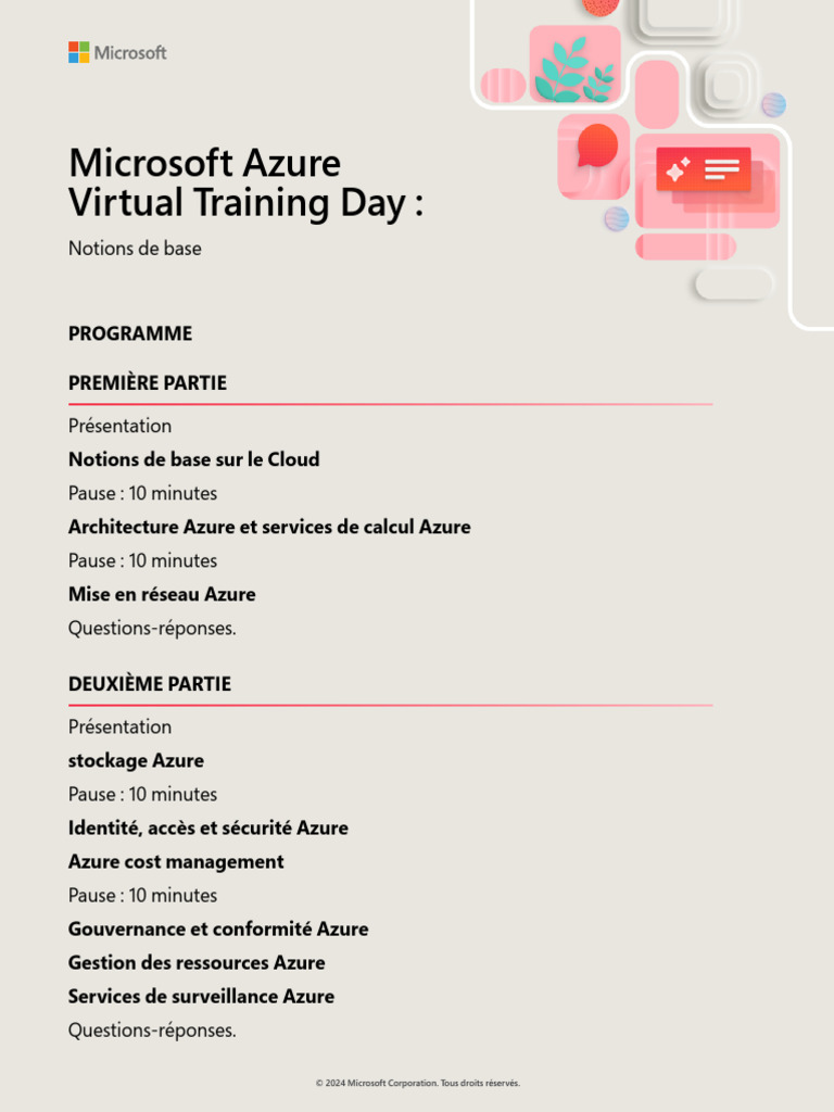 Introduction à Microsoft Azure | PDF