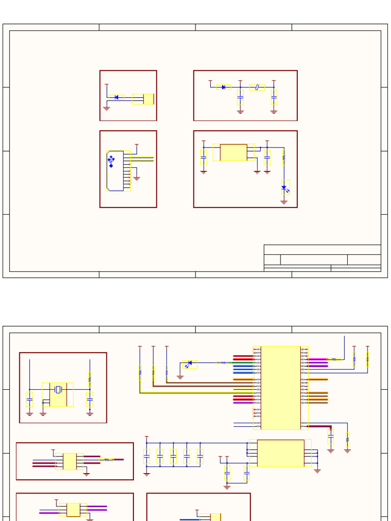 AudioWay DSP Power and MCU Schematics | PDF | Electronics | Computer ...