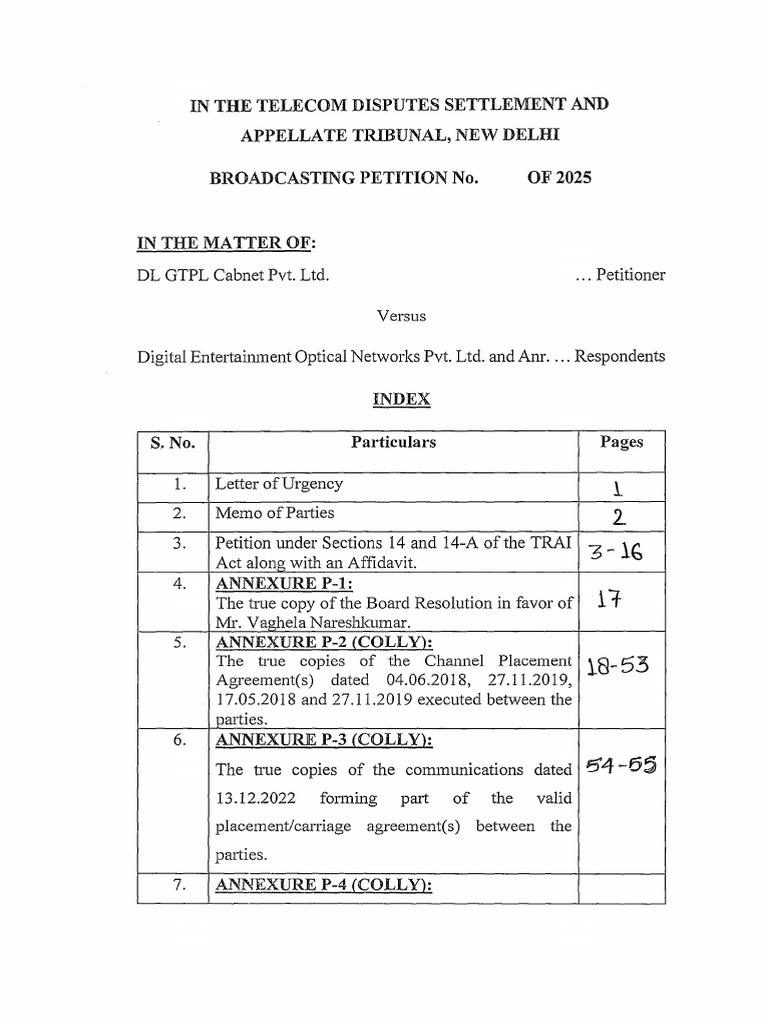 DL GTPL Cabnet Pvt. LTD | PDF