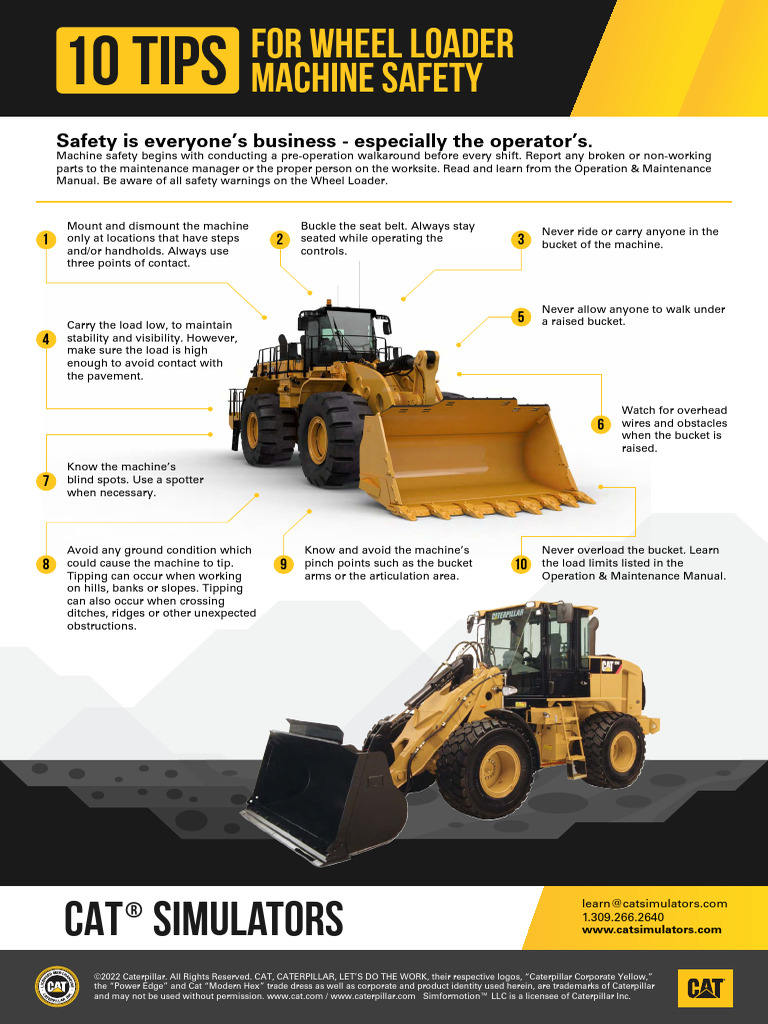 Wheel Loader Safety Guidelines | PDF