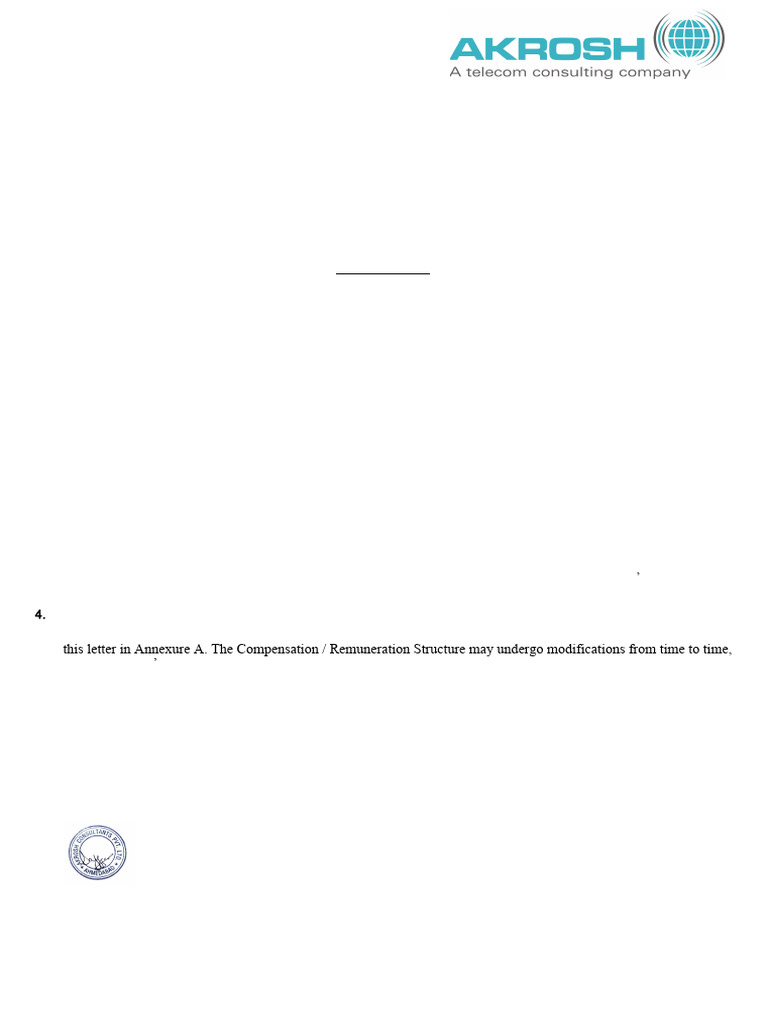 Letter of Intent for Rigger Position | PDF | Economies | Private Law