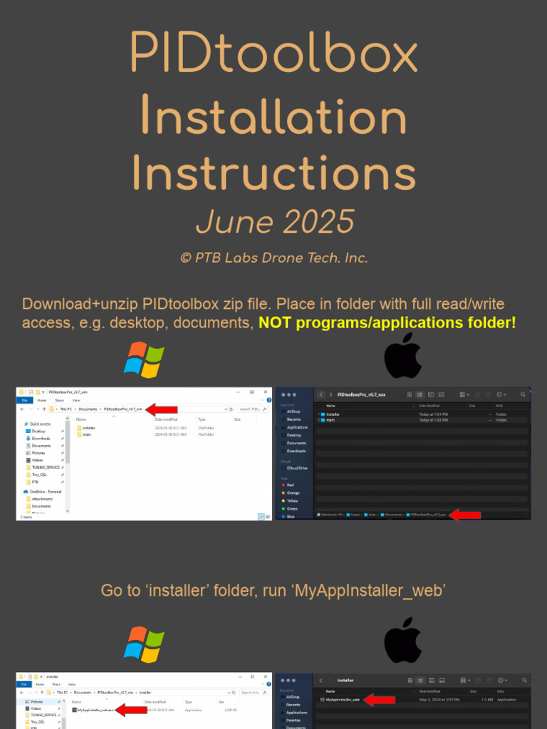 PIDtoolbox Installation Guide | PDF | Directory (Computing) | Computer File
