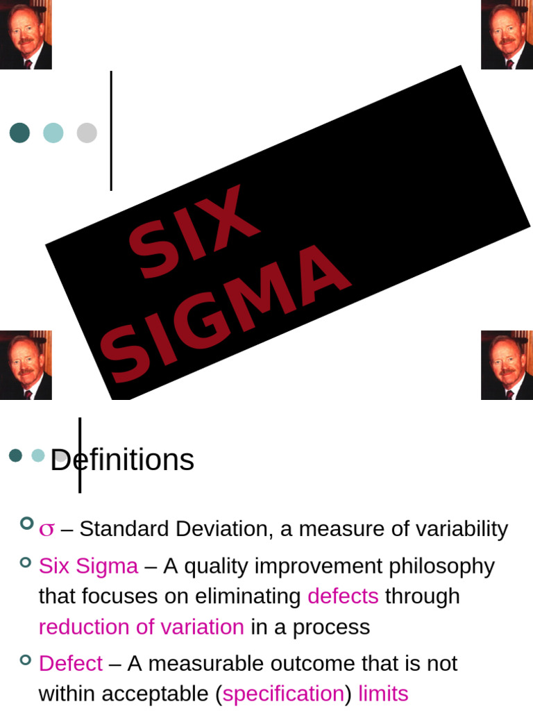 Six Sigma Process Capability Overview | PDF | Six Sigma | Standard ...