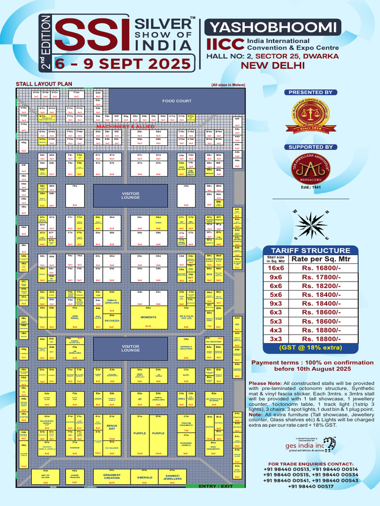 SSI Exhibition Details for 2025 | PDF
