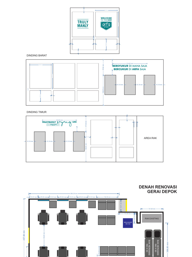 Renovasi Gerai Depok dan Bak Keramas | PDF