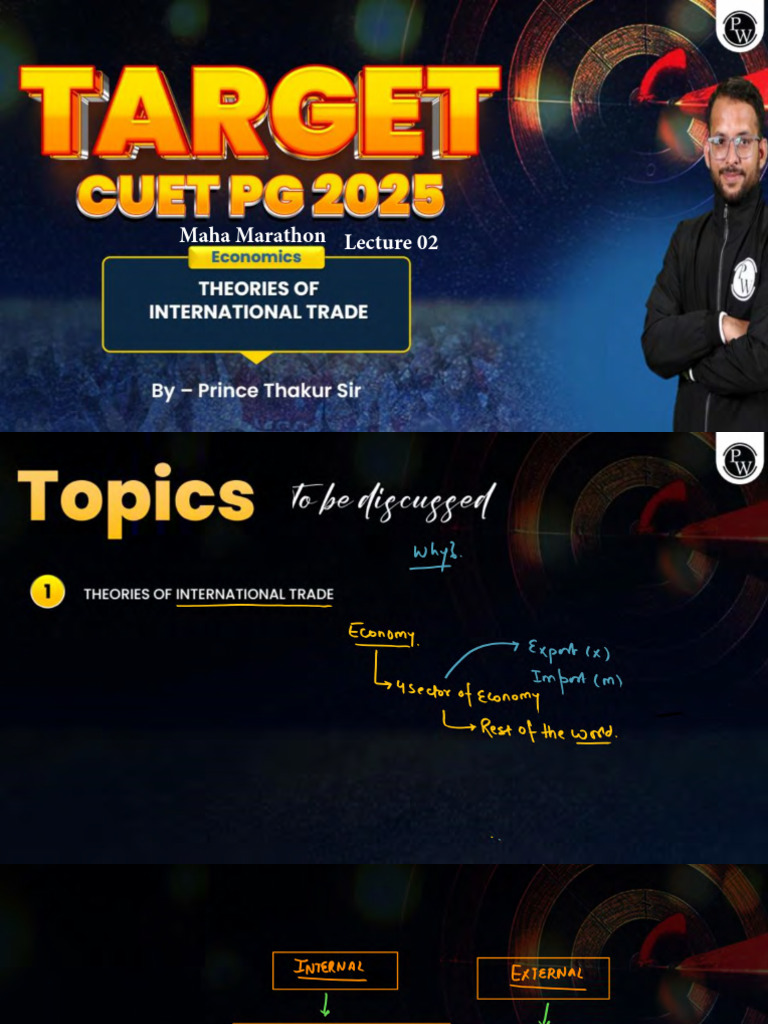 Maha Marathon 02 - Class Notes - Target CUET PG 2025 - Economics | PDF