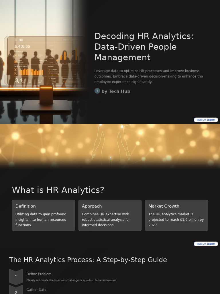 HR Analytics: Data-Driven HR Strategies | PDF | Analytics | Performance ...