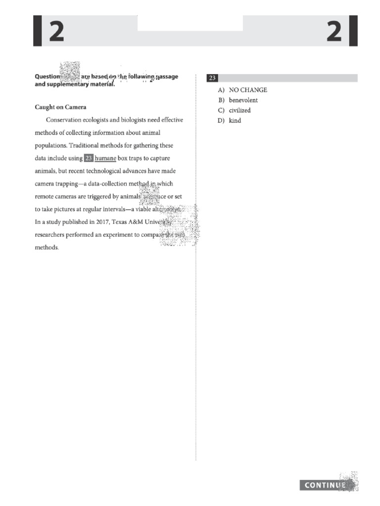 SAT Writing Caught On Camera | PDF