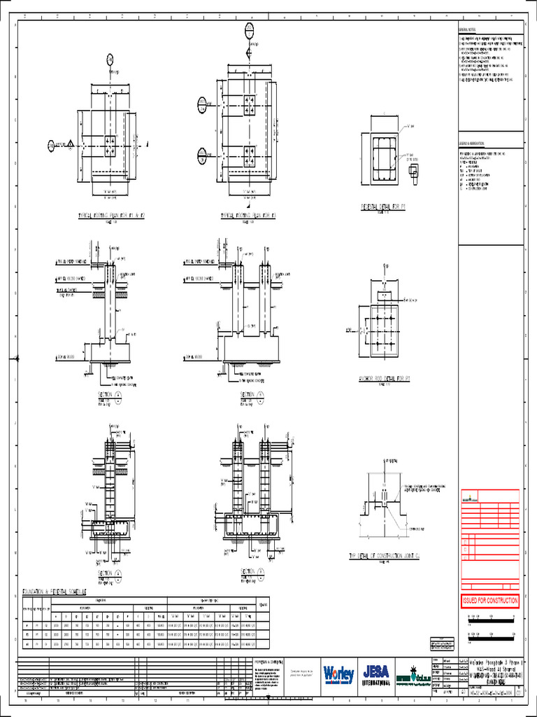 Issued For Construction: General Notes | PDF