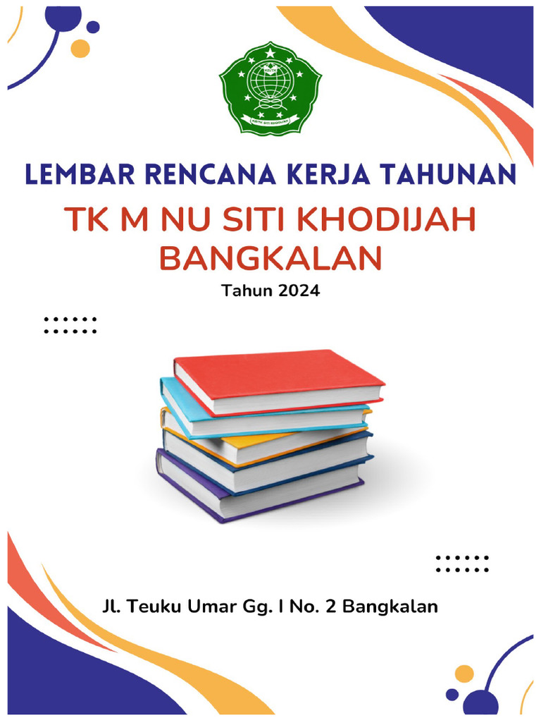 Cover Lembar Rencana Kerja Tahuhan | PDF