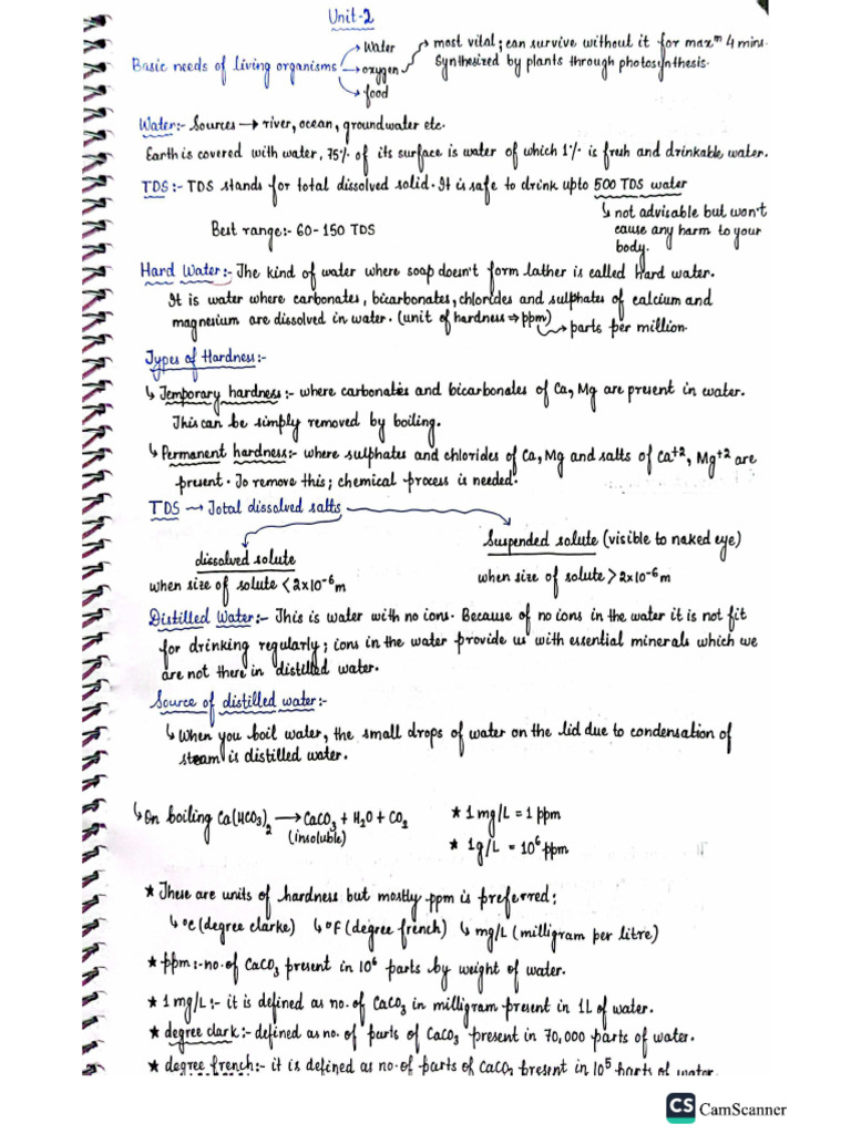 U2 To 5 Complete Handwritten Notes | PDF