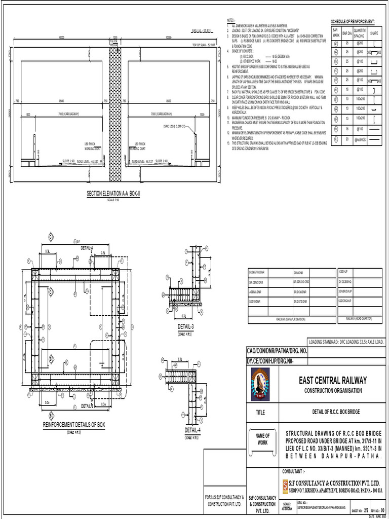 Airport Box RF DRG R0 21062025 | PDF | Concrete | Civil Engineering