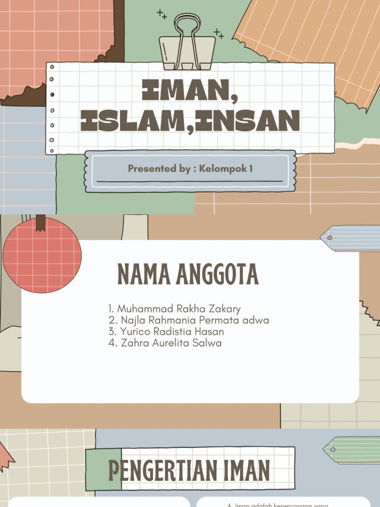 Iman, Islam Dan Ihsan | PDF
