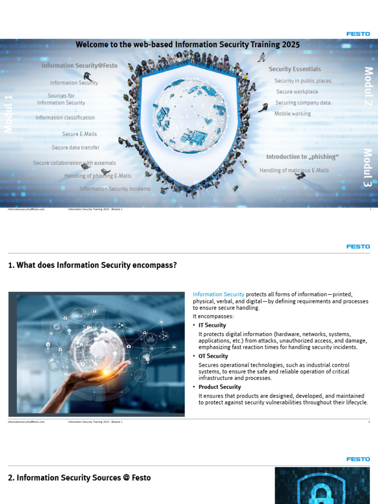 Modul1 EN v1 Final 32056091 | PDF | Information Security | Computer ...