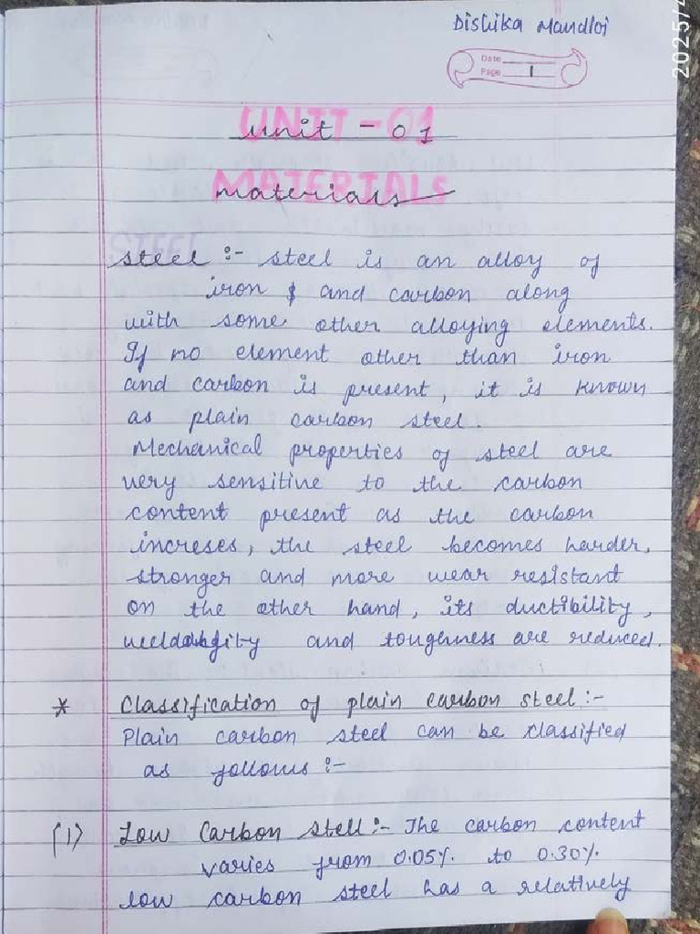 Mechanical Notes Compressed | PDF