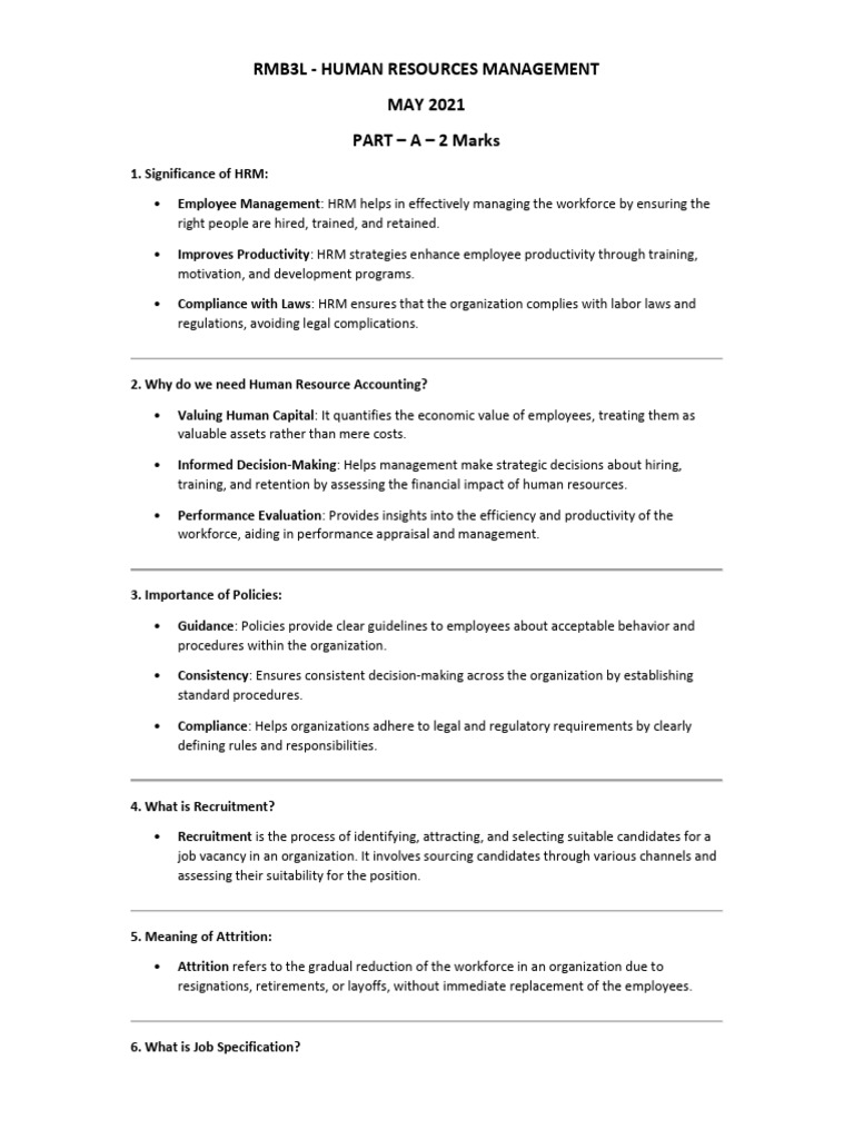HRM Insights and Practices Overview | PDF | Cost Of Living ...