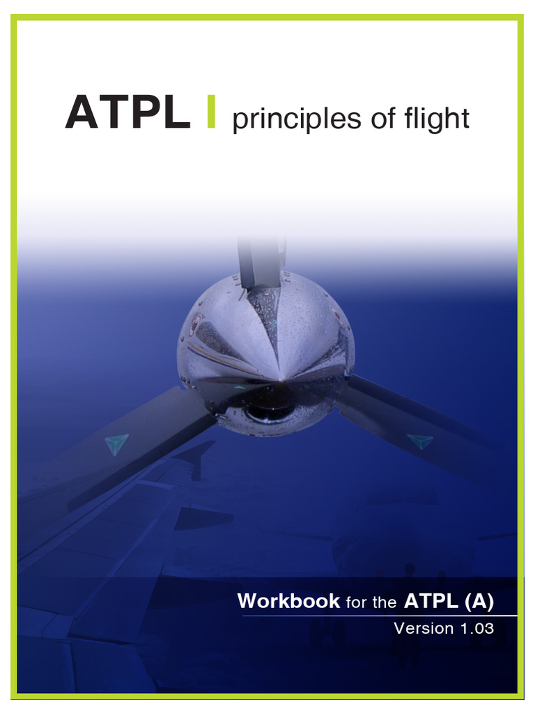 ATPL Principles of Flight Workbook | PDF | Airfoil | Fluid Dynamics