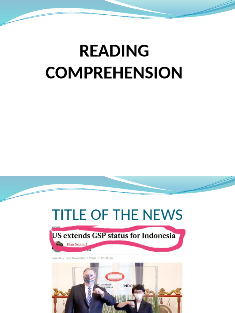 Reading Comprehension Strategies | PDF | Casting | Plaster