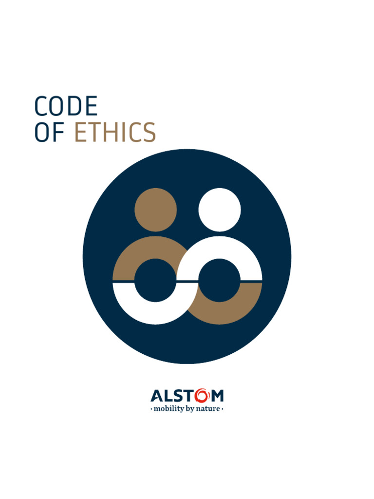 Alstom Code of Ethics Overview | PDF | Bribery | Regulatory Compliance