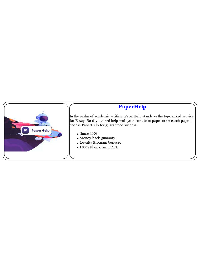 Example Essay Written in First Person | PDF | Essays | Narration