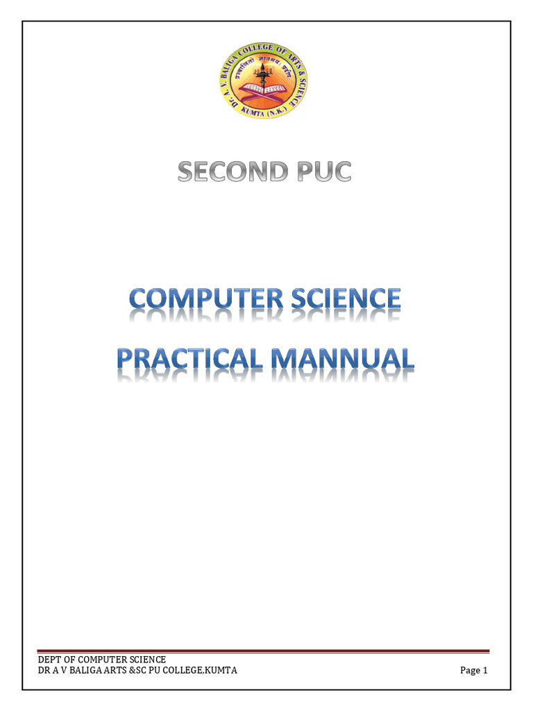 Python Practical Problems for II PU | PDF | Function (Mathematics ...