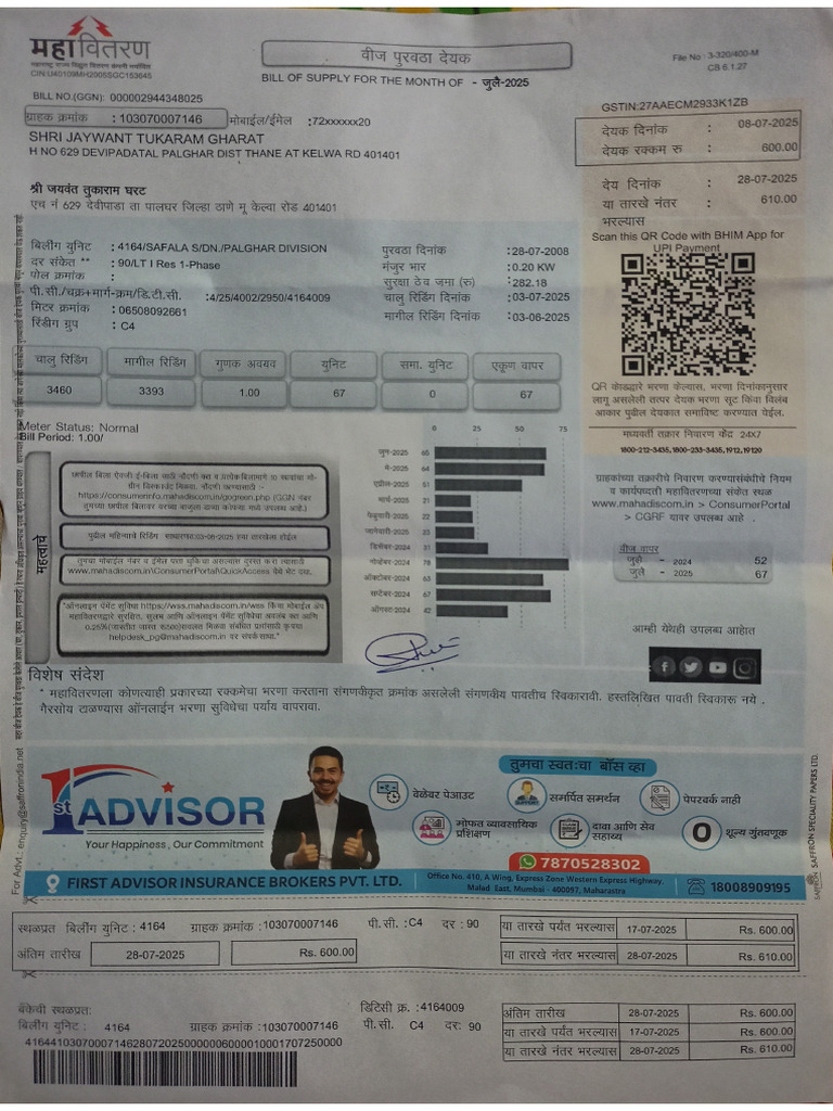 Light Bill | PDF