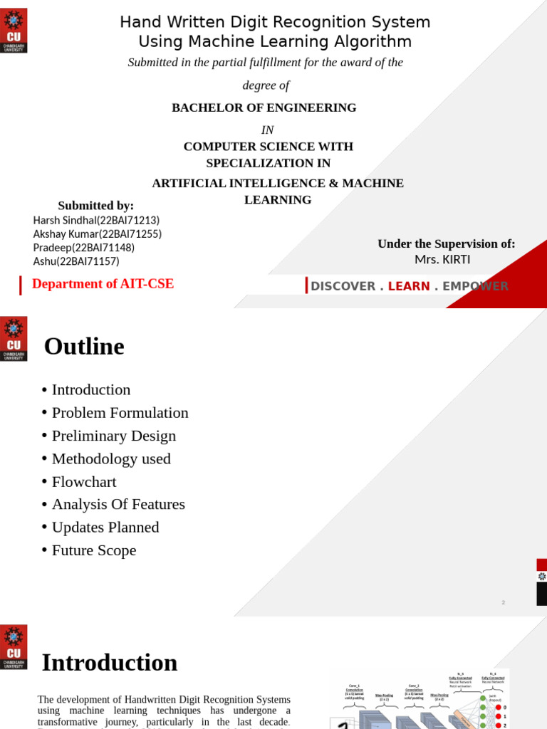 Handwritten Digit Recognition with CNNs | PDF | Software Engineering ...