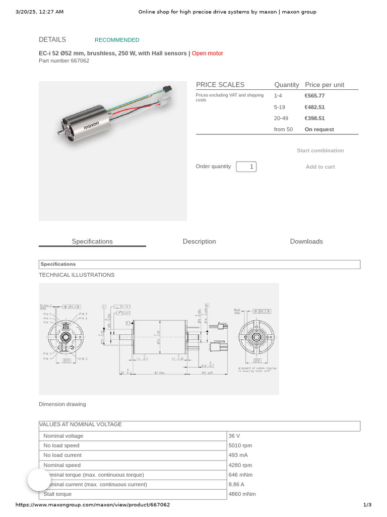 Online Shop For High Precise Drive Systems by Maxon - Maxon Group | PDF ...