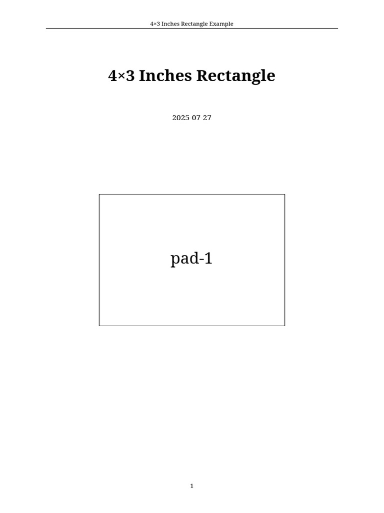 4×3 Inches Rectangle | PDF