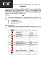 NCC Army Wing Rank Structure Overview | PDF | Corporal | Sergeant