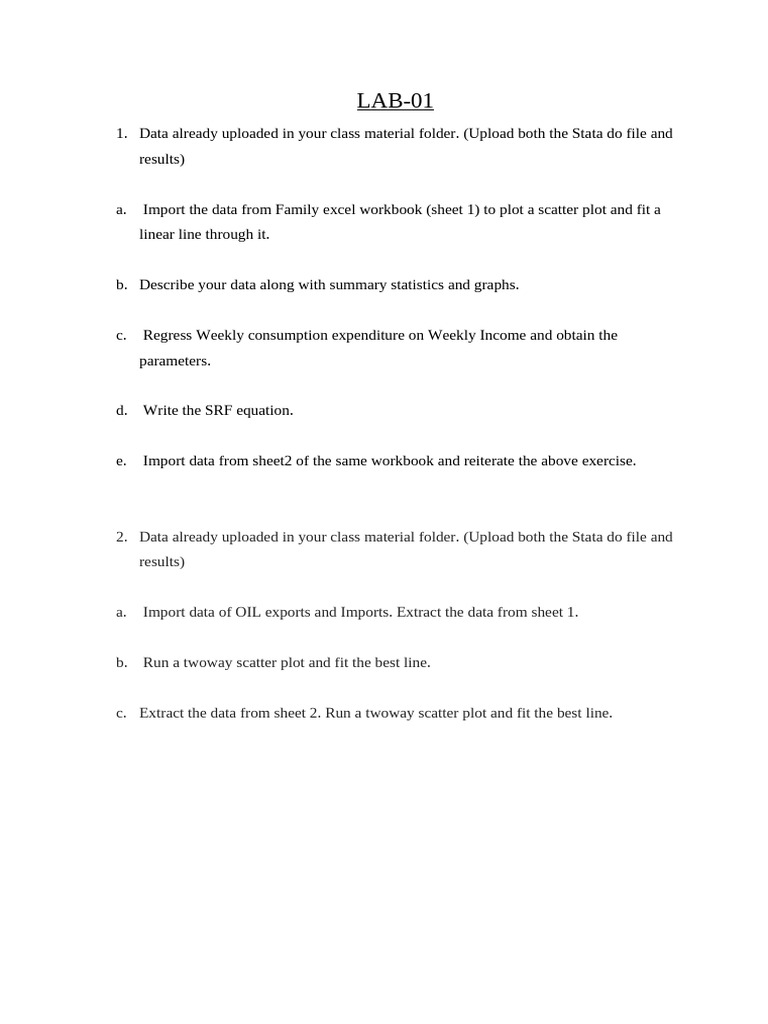 Lab 01 | PDF