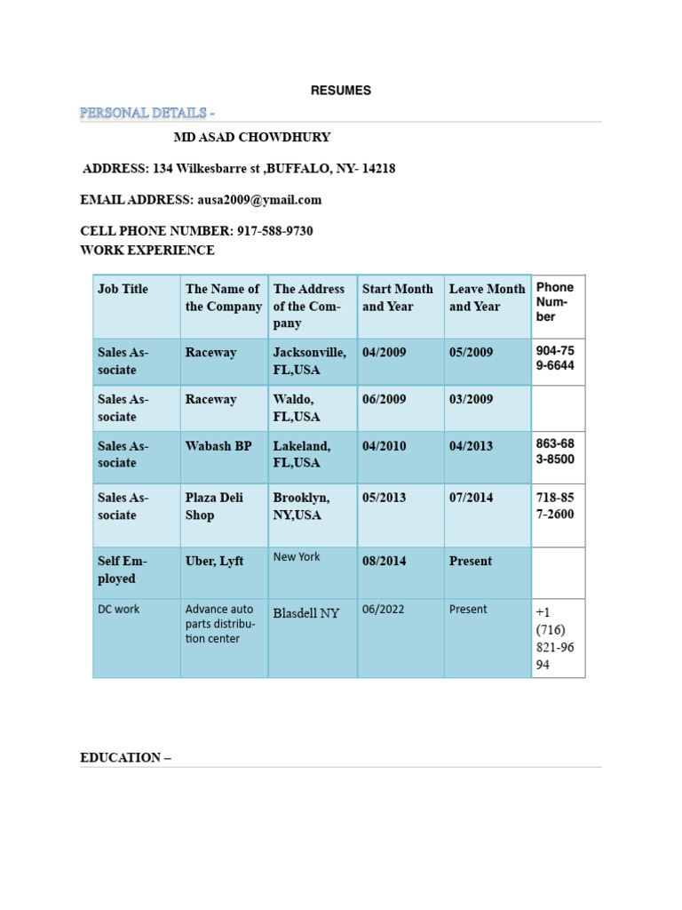 Asad RESUMES Final 4 | PDF | System Software | Microsoft Software